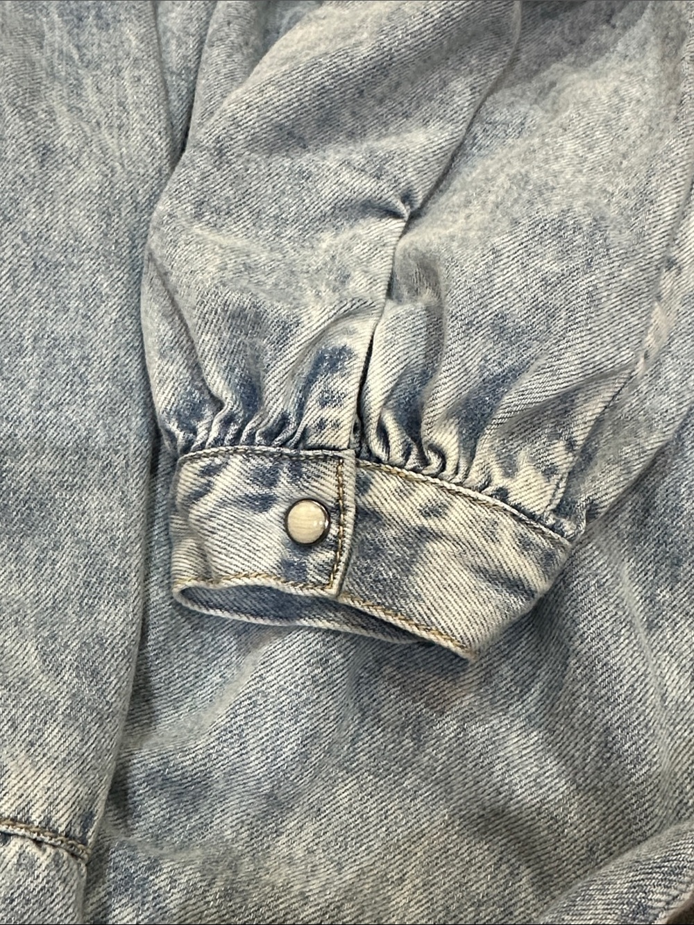 Rails Lila Chambray Denim Tiered Flounce Dress | Faded Indigo - Picture 12 of 16